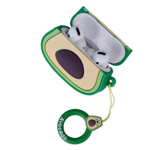 Apple Airpods Pro 2 Patinda TPU Kabartma Figürlü İpli Airbag 37 Silikon Kılıf