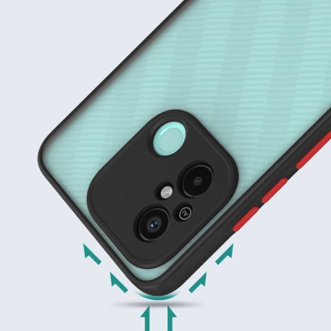 Xiaomi Redmi 12C Kılıf Patinda Hux Kapak