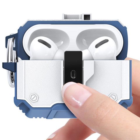 Apple Airpods Pro 2 Patinda Airbag 35 Darbelere Karşı Dayanıklı Düğmeli Kılıf