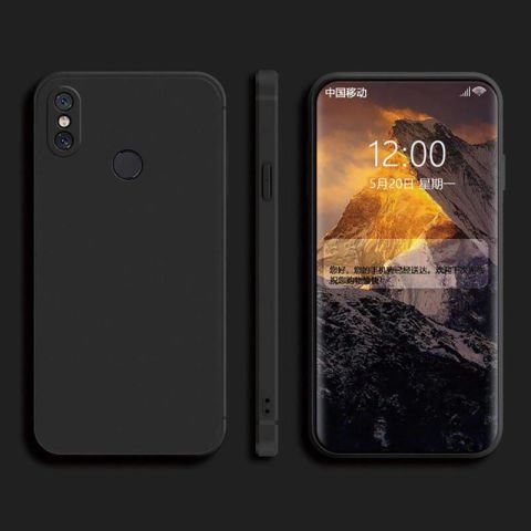 Xiaomi Redmi 6 Pro Kılıf Patinda Premier Silikon Kapak