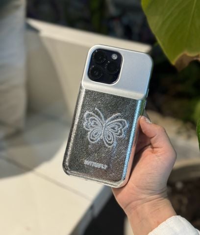 iPhone Galler Seri Butterfly Silikon Kılıf