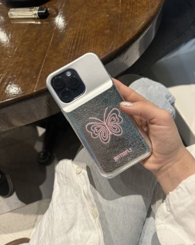 iPhone Galler Seri Butterfly Silikon Kılıf