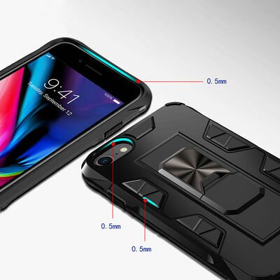 Apple iPhone 8 Kılıf Patinda Volve Kapak