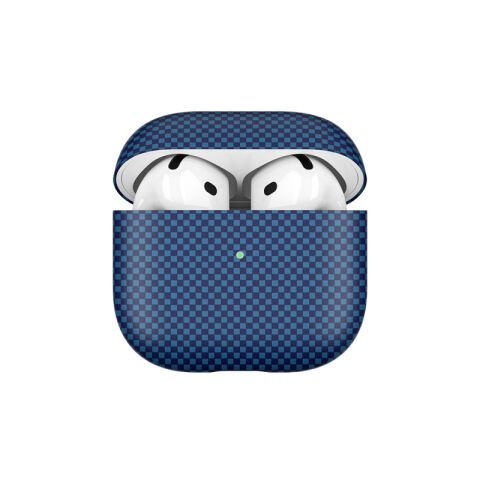 Apple Airpods 4 Patinda Airbag 43 600D Karbon Fiber Kulaklık Kılıfı