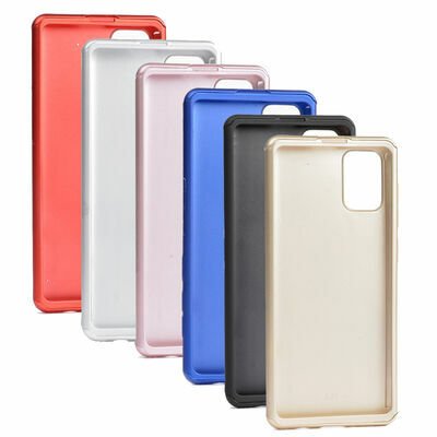 Galaxy A71 Kılıf Patinda 360 3 Parçalı Rubber Kapak