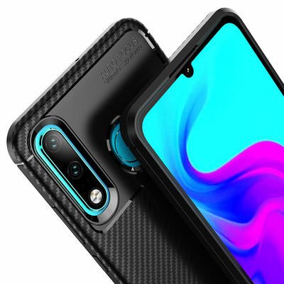 Huawei P30 Lite Kılıf Patinda Negro Silikon Kapak