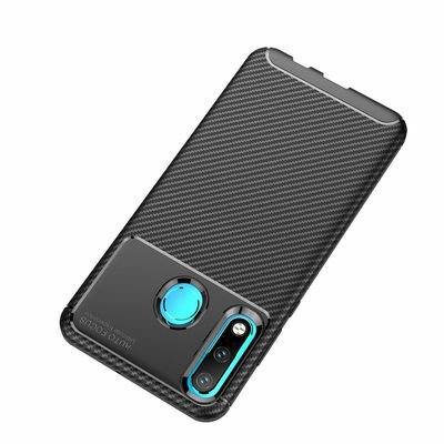 Huawei P30 Lite Kılıf Patinda Negro Silikon Kapak