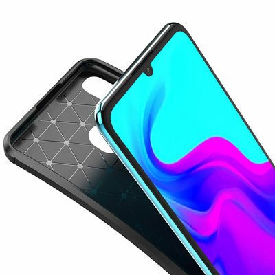 Huawei P30 Lite Kılıf Patinda Negro Silikon Kapak