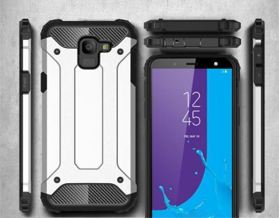 Galaxy J6 Kılıf Patinda Crash Silikon Kapak