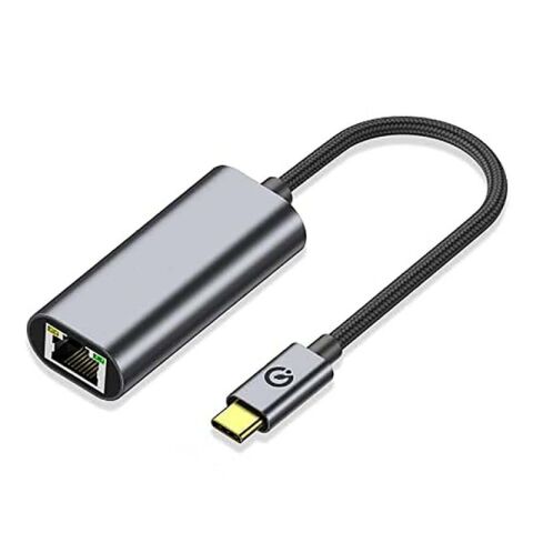 Patinda QG04 Type-C to RJ45 Ethernet Dönüştürücü Kablo 1024Mbps 22cm