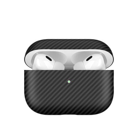 Apple Airpods Pro 2 Patinda Airbag 43 600D Karbon Fiber Kulaklık Kılıfı