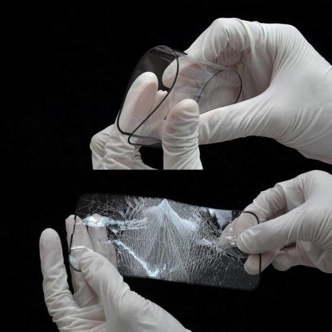 Apple iPhone 12 Pro Patinda Hizalama Aparatlı Hadid Glass Cam Ekran Koruyucu