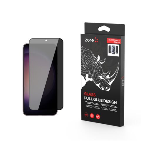 Galaxy S23 Patinda Rika Premium Privacy Temperli Cam Ekran Koruyucu