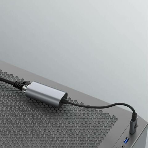 Patinda QG03 USB-A to RJ45 USB3.0 Ethernet Dönüştürücü Kablo 1000Mbps 22cm