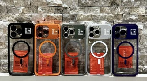 iPhone Stantlı Ruby Kılıf