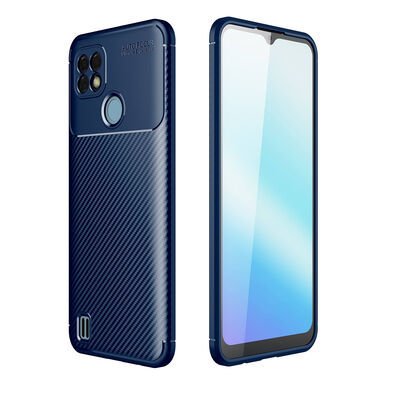 Realme C21 Kılıf Patinda Negro Silikon Kapak