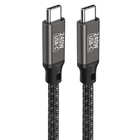 Patinda QG02 Type-C to Type-C PD3.1 Data Kablosu 240W 480Mbps 3 Metre