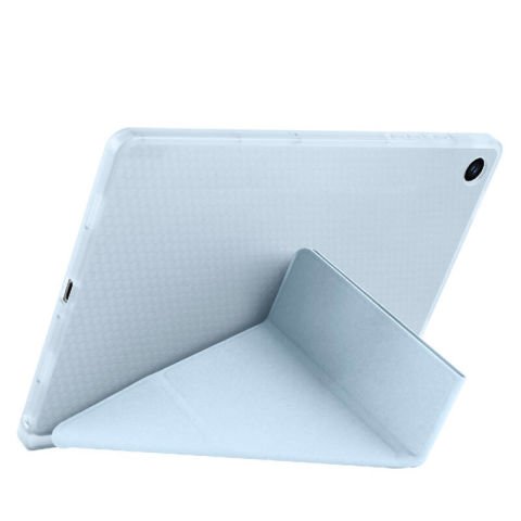 Galaxy Tab A9 Kılıf Patinda Tri Folding Kalem Bölmeli Standlı Kılıf