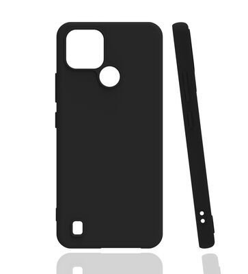 Realme C21 Kılıf Patinda Biye Silikon