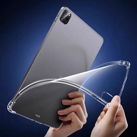 Apple iPad Pro 13 2024 Kılıf Patinda Tablet Nitro Anti Shock Silikon Kapak