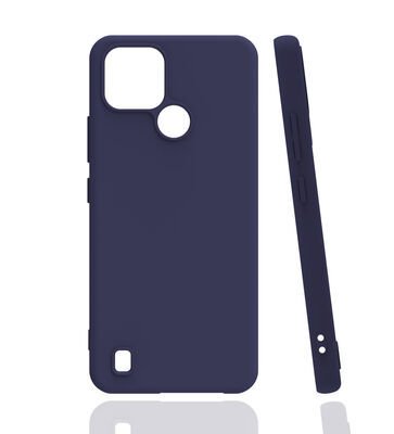 Realme C21 Kılıf Patinda Biye Silikon