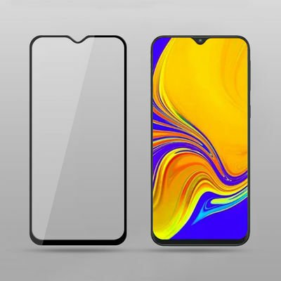 Xiaomi Redmi 8A Patinda Kenarları Kırılmaya Dayanıklı Cam Ekran Koruyucu