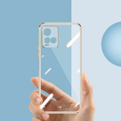 Vivo Y21S Kılıf Patinda Voit Clear Kapak