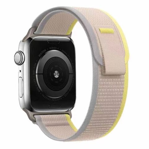 Apple Watch 10 42mm Patinda KRD-77 Hasır Kordon