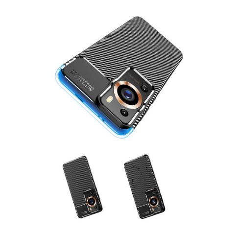 Huawei P60 Pro Kılıf Patinda Negro Silikon Kapak