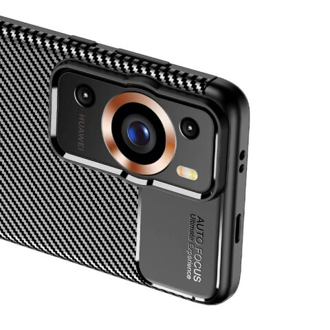 Huawei P60 Pro Kılıf Patinda Negro Silikon Kapak