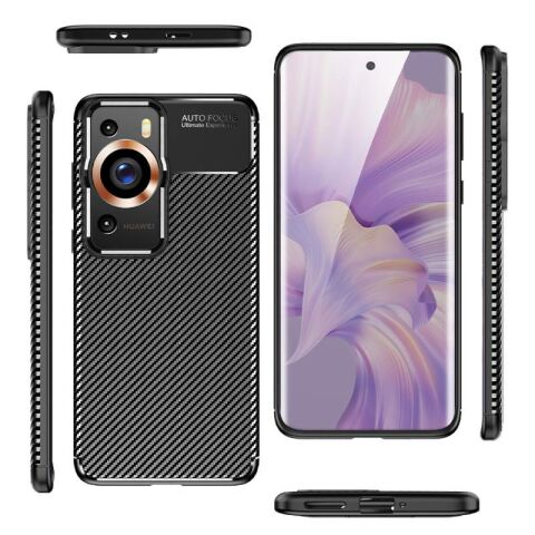 Huawei P60 Pro Kılıf Patinda Negro Silikon Kapak