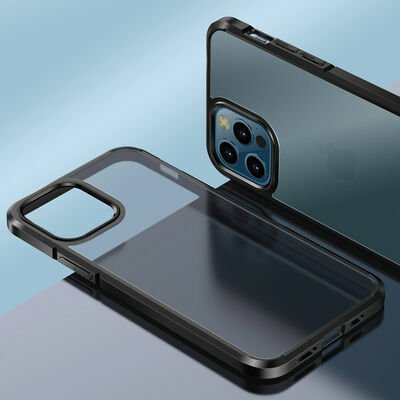 Apple iPhone 12 Kılıf Wlons H-Bom Kapak
