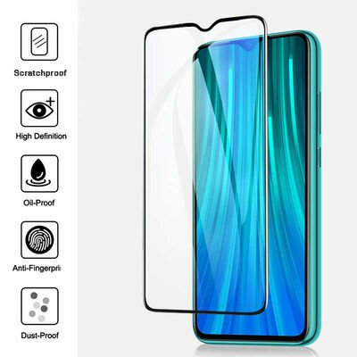 Realme C25 Patinda Kenarları Kırılmaya Dayanıklı Cam Ekran Koruyucu
