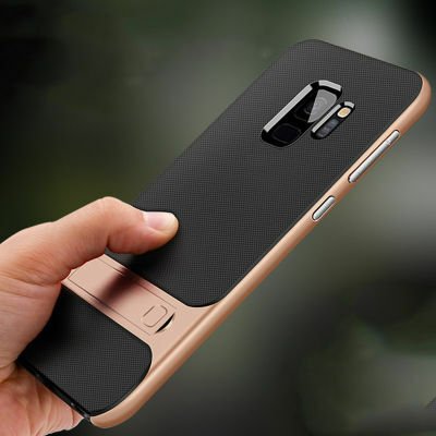 Galaxy S9 Plus Kılıf Patinda Standlı Verus Silikon