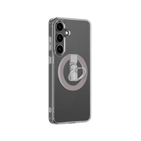 Galaxy S25 Kılıf M-safe Şarj Özellikli Yüzük Standlı Amazingthing Minimal Grip Serisi Kapak