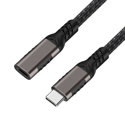 Patinda Extension USB3.2 Type-C PD Uzatma Kablosu 100W 20Gbps 4K@60Hz 3 Metre
