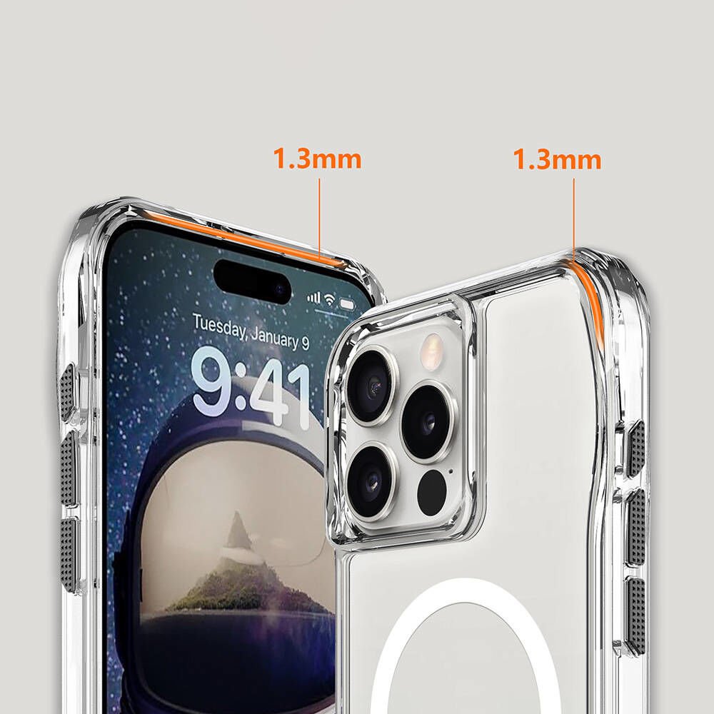 Apple iPhone 16 Pro Max Kılıf Magsafe Şarj Özellikli T-Max Magsafe Kapak