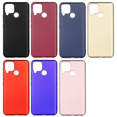 Realme C25 Kılıf Patinda Premier Silikon Kapak