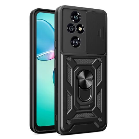 Honor 200 Pro Kılıf Magnetik Standlı Kamera Korumalı Patinda Sürgülü Vega Kapak