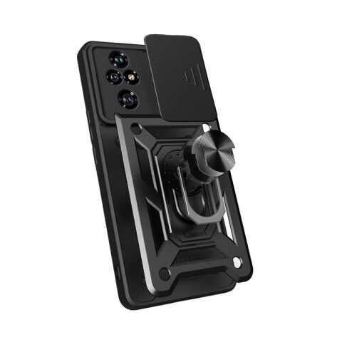 Honor 200 Pro Kılıf Magnetik Standlı Kamera Korumalı Patinda Sürgülü Vega Kapak