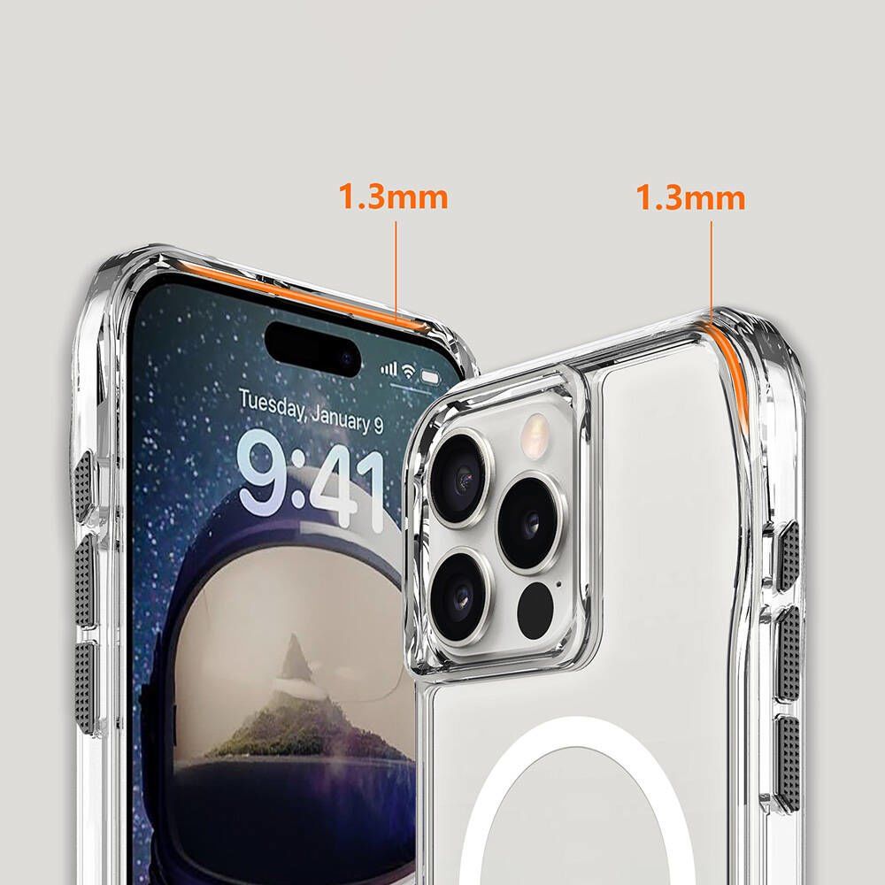Apple iPhone 16 Pro Kılıf Magsafe Şarj Özellikli T-Max Magsafe Kapak