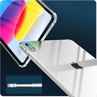 Apple iPad 10.9 2022 (10.Nesil) Kılıf Patinda Tablet Nitro Anti Shock Silikon Kapak