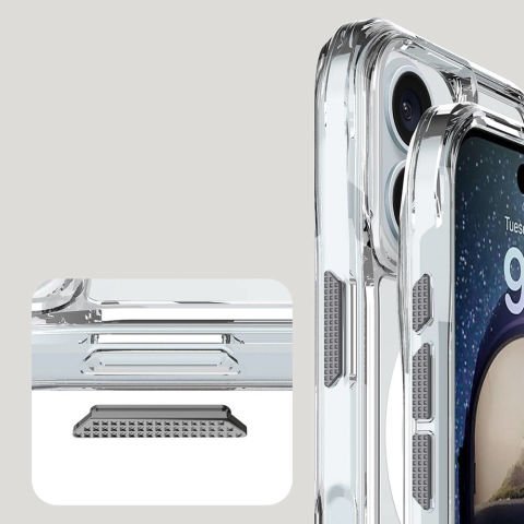 Apple iPhone 16 Kılıf Magsafe Şarj Özellikli T-Max Magsafe Kapak