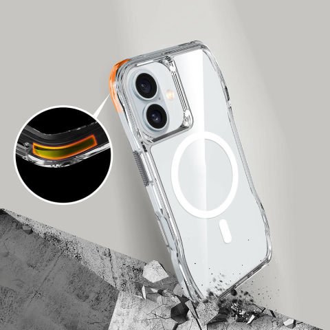 Apple iPhone 16 Kılıf Magsafe Şarj Özellikli T-Max Magsafe Kapak