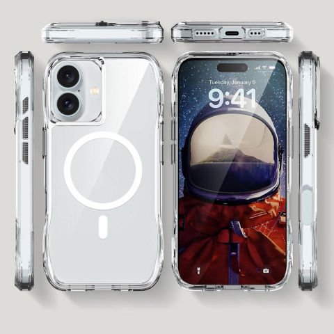 Apple iPhone 16 Kılıf Magsafe Şarj Özellikli T-Max Magsafe Kapak