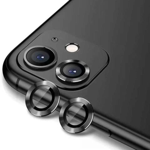 Apple iPhone 12 Mini Patinda CL-12 Premium Safir Parmak İzi Bırakmayan Anti-Reflective Kamera Lens Koruyucu