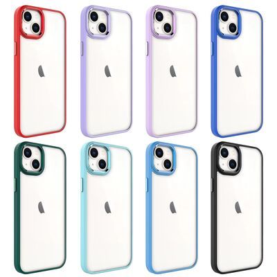 Apple iPhone 14 Kılıf Patinda Krom Kapak