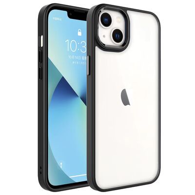 Apple iPhone 14 Kılıf Patinda Krom Kapak