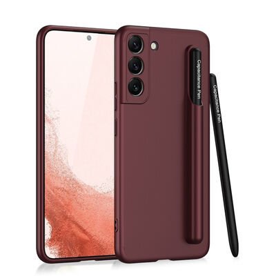 Galaxy S22 Plus Kılıf Patinda Kalemli Ays Kapak
