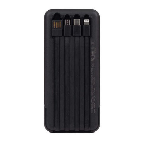 PW01 Type-C - Micro - Lightning Led Göstergeli Taşınabilir Powerbank 10000 mAh